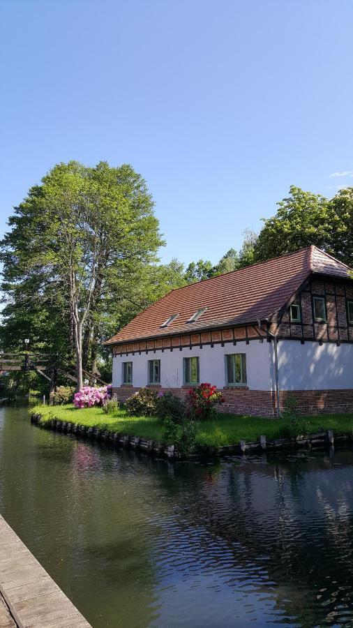 "Spreehof" Apartmenthaus In Lehde Lübbenau Екстериор снимка