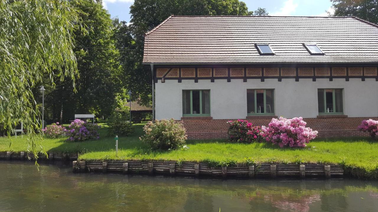 "Spreehof" Apartmenthaus In Lehde Lübbenau Екстериор снимка
